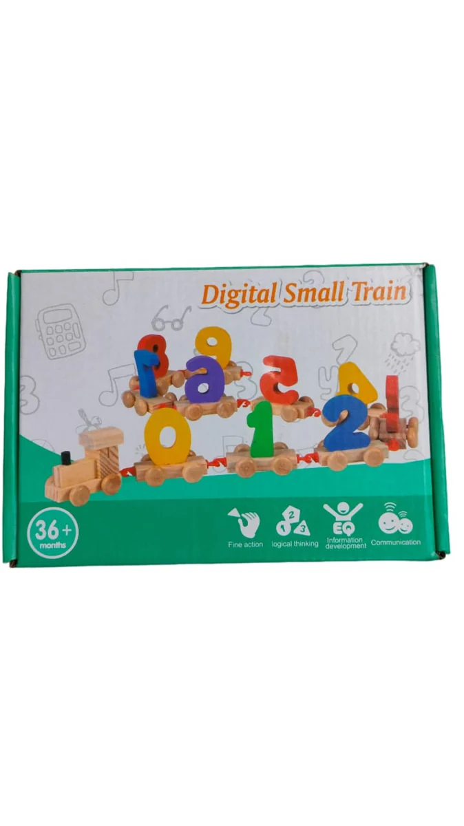123 Digital Wooden Train – photo 2