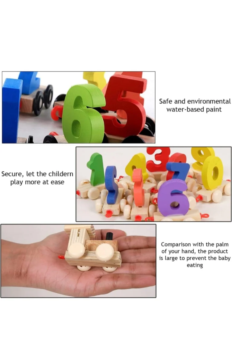 123 Digital Wooden Train – photo 4