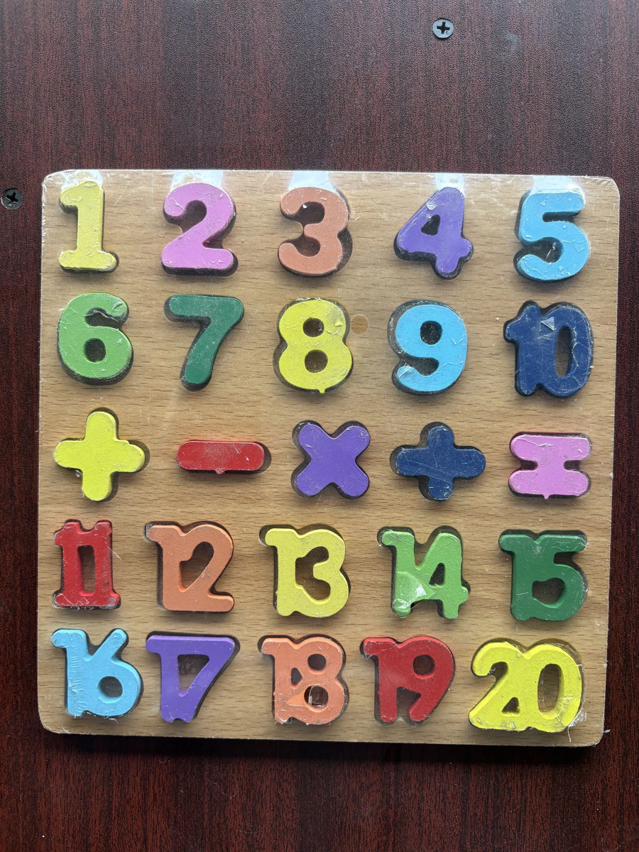 123 Number Board (3D)