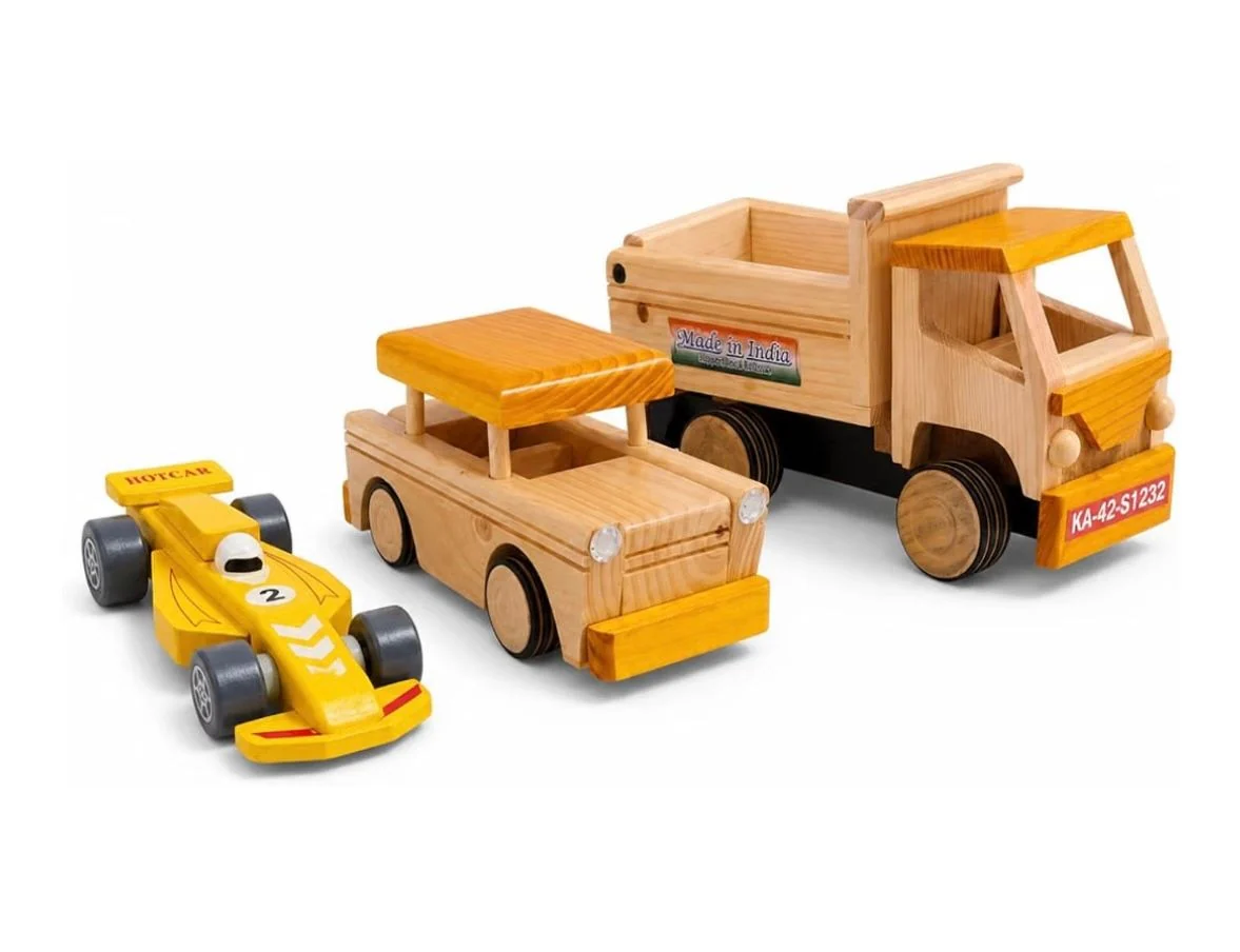 3 in 1 Wooden Toy Combo
