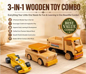 3 in 1 Wooden Toy Combo – photo 3
