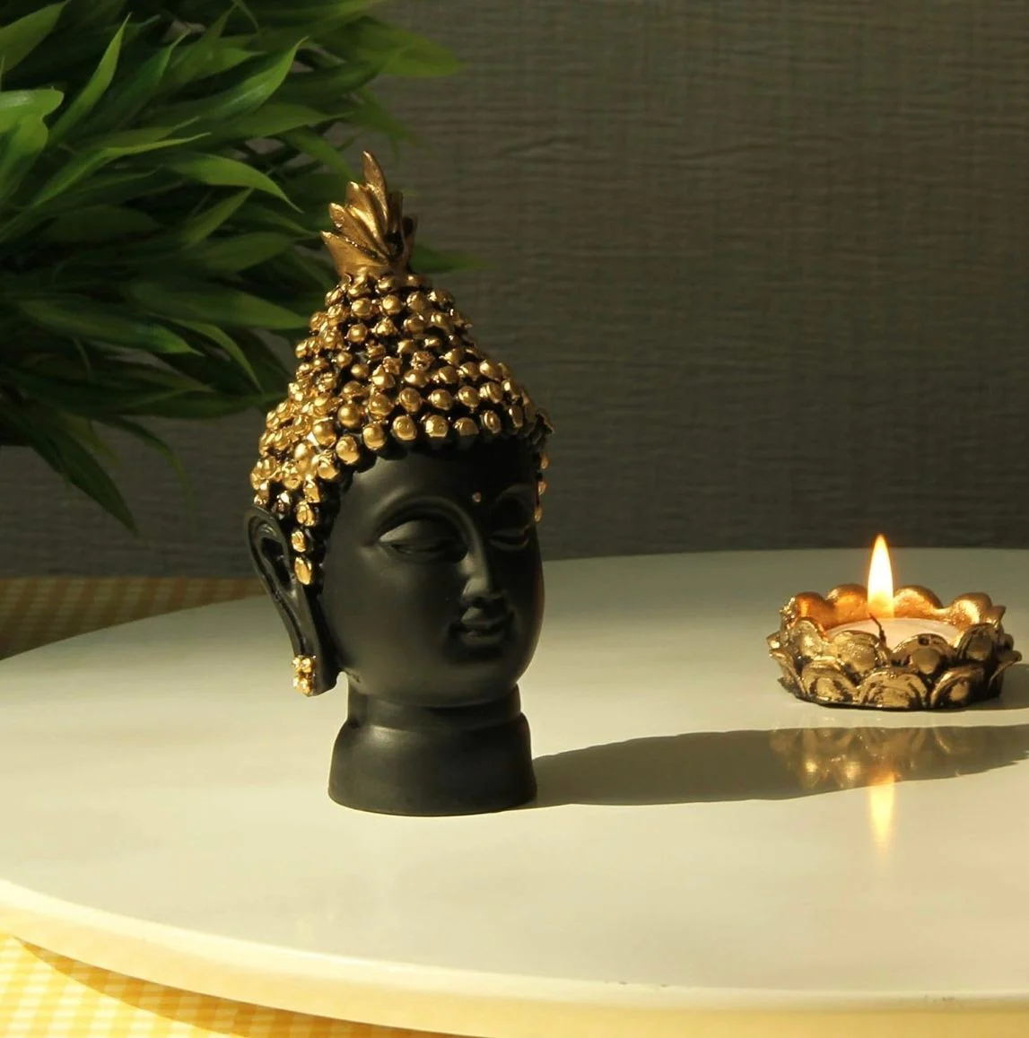 Buddha Head Showpiece – photo 2