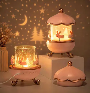 Bunny Carousel Lamp