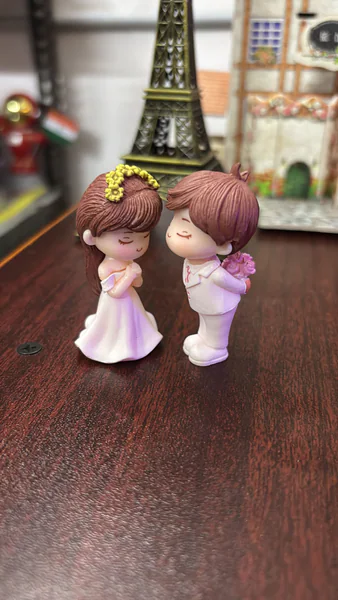 Couple Standing Miniature