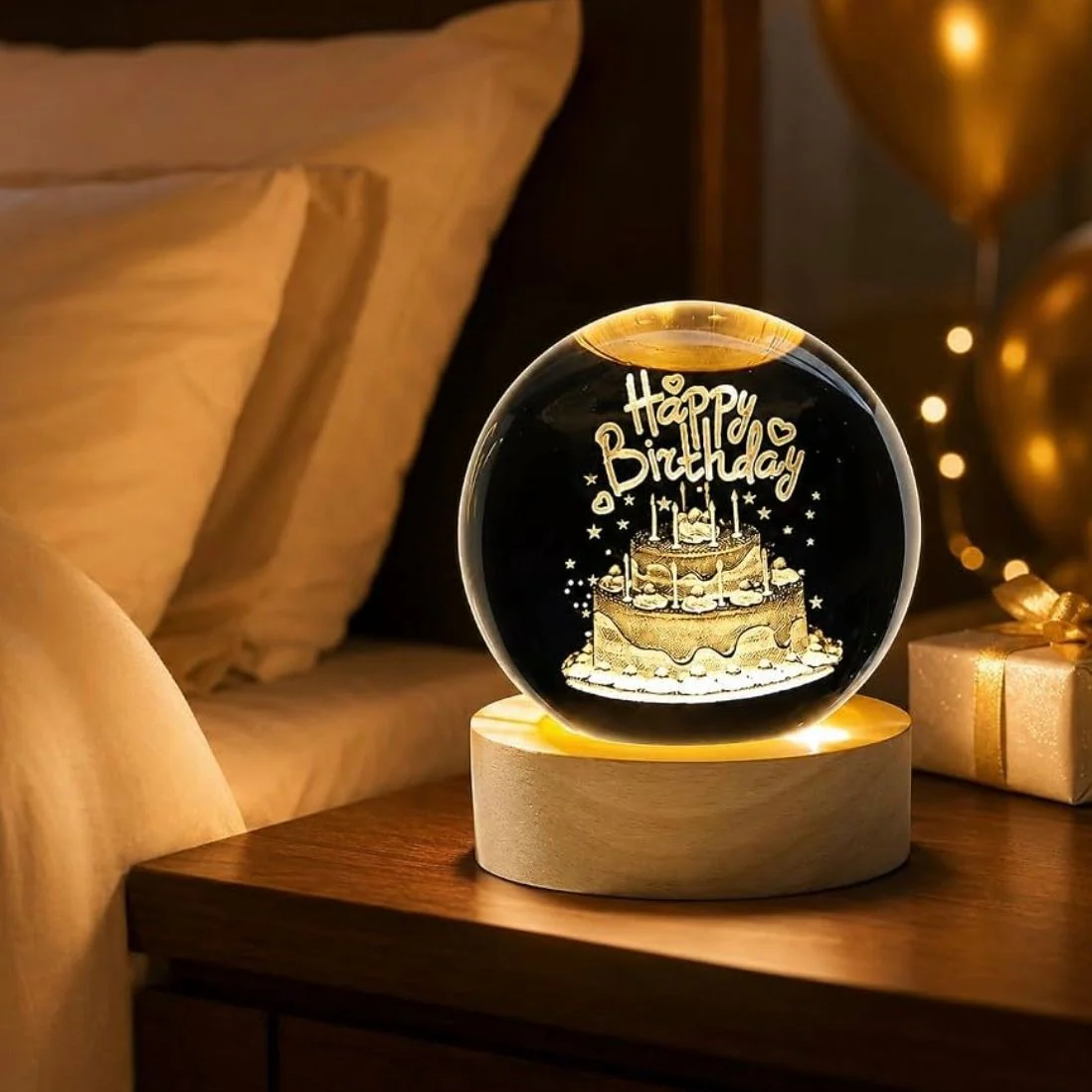 Crystal Ball Lamp