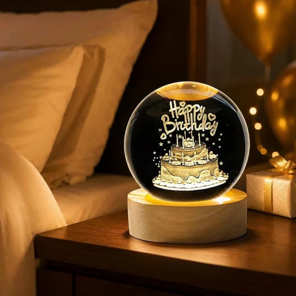 Crystal Ball Lamp