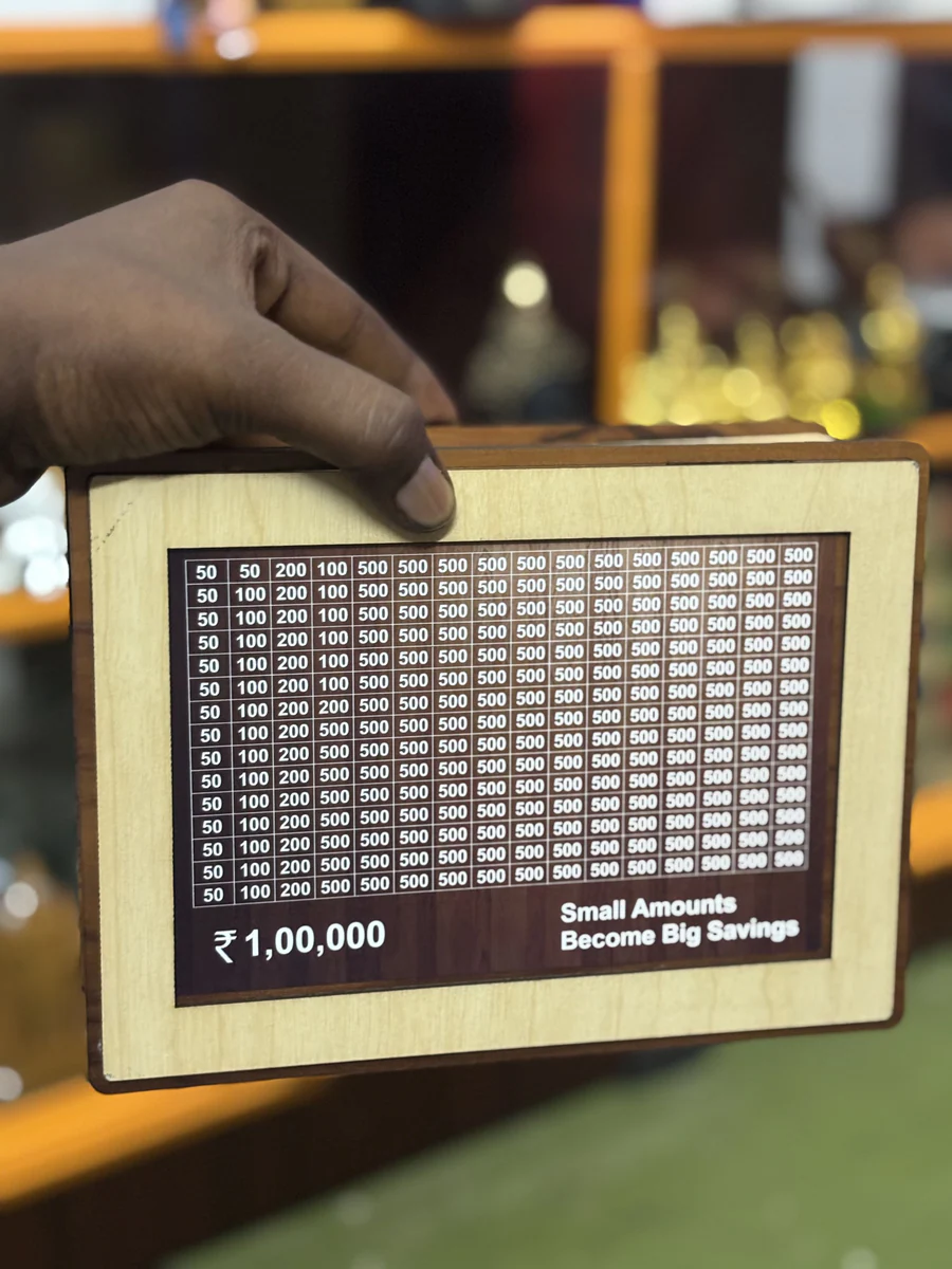 Customised 1 Lakh Savings Money Bank