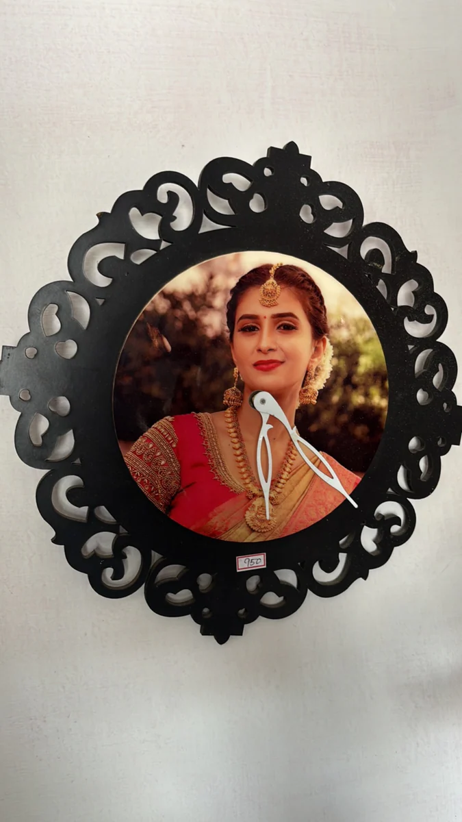 Customised 10 Inch Photo Wall Clock