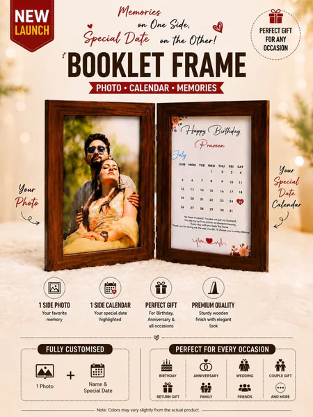 Customised Booklet Frame