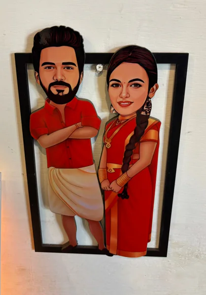 Customised Caricature Frame