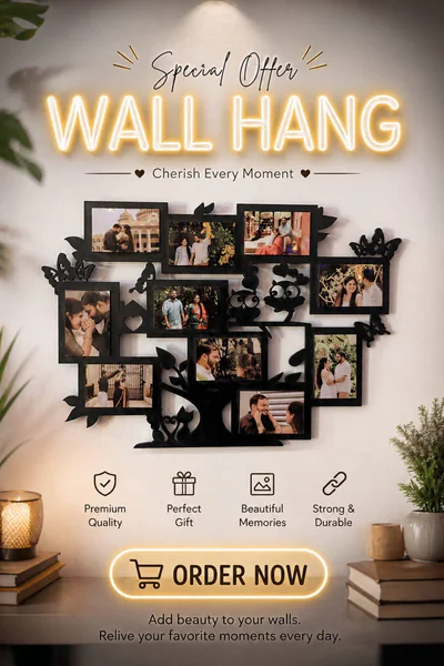 Customised Couple Wall Hang