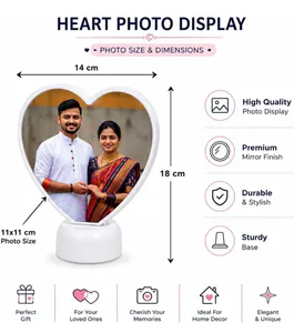 Customised Heart Magic Mirror – photo 4