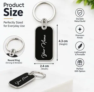 Customised Metal Keychain – photo 3