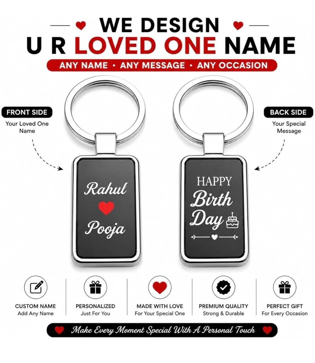 Customised Metal Keychain – photo 5