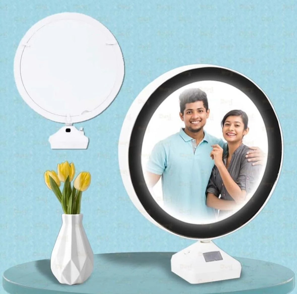 Customised Round Magic Mirror