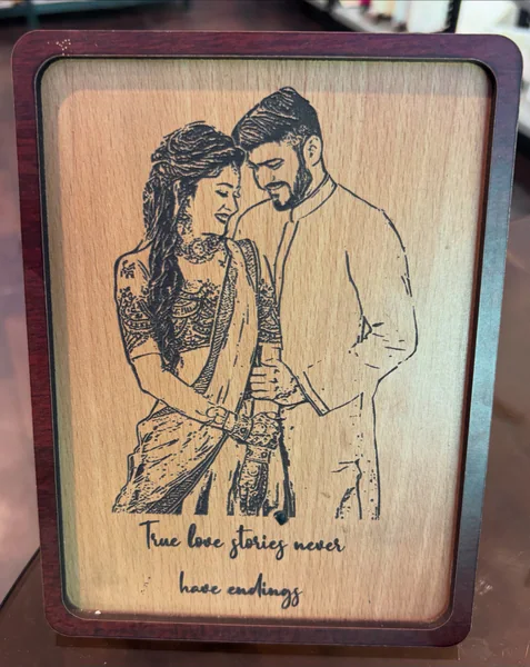 Customised Wooden Photo Frame
