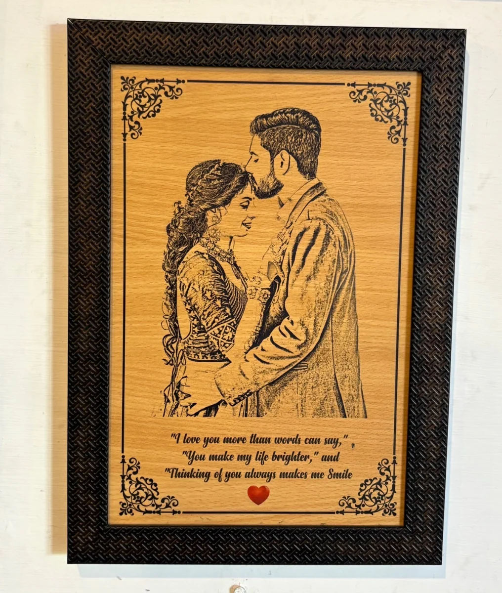 Customised Wooden Photo Frame – photo 2