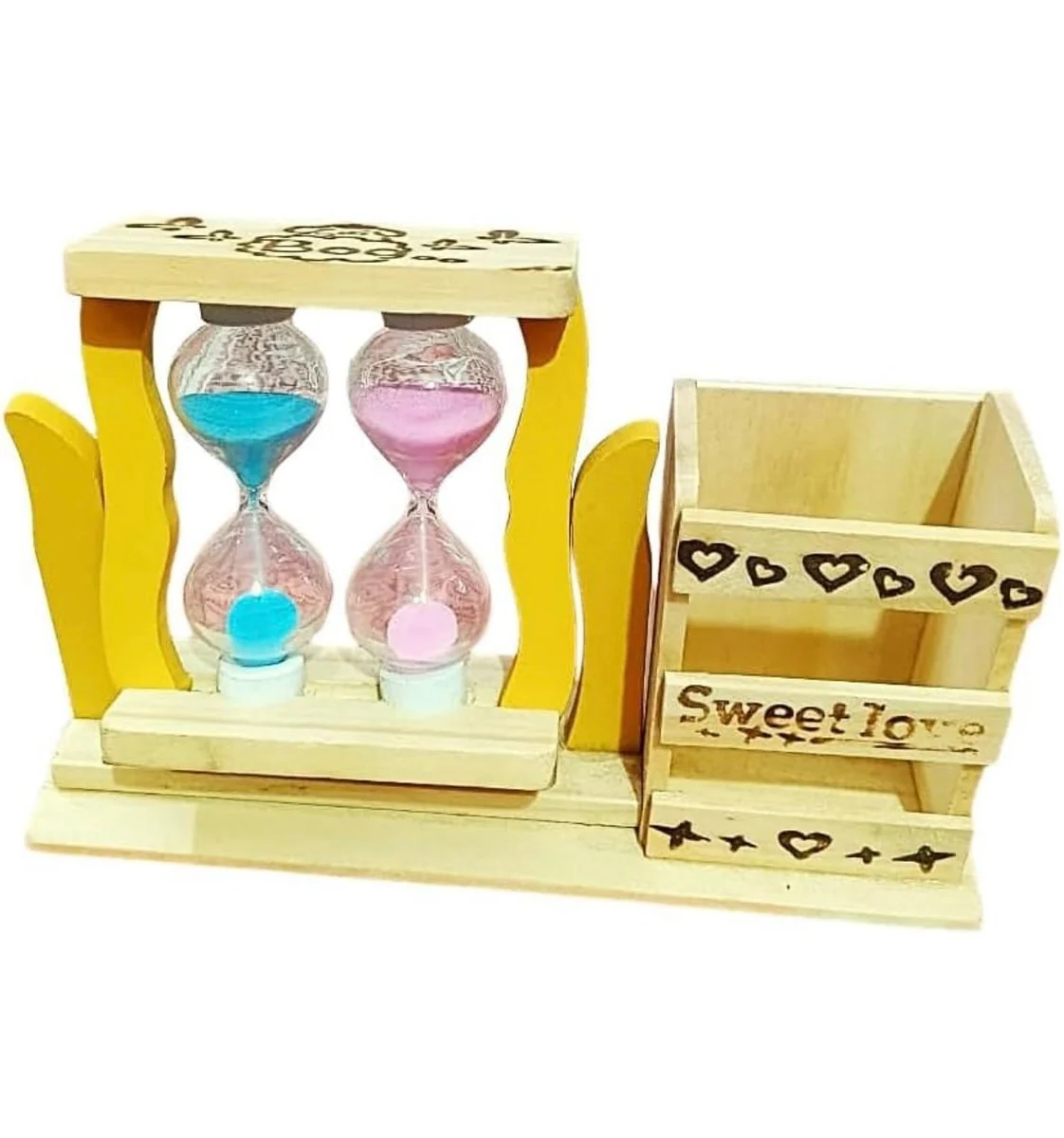 Double Hourglass Pen Stand – photo 2