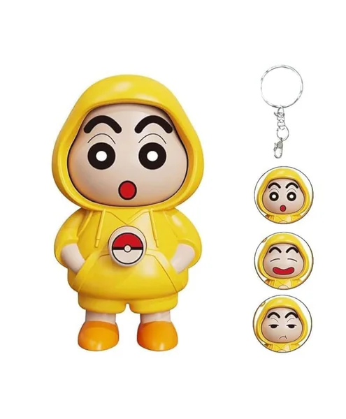 Face Rotating Keychain