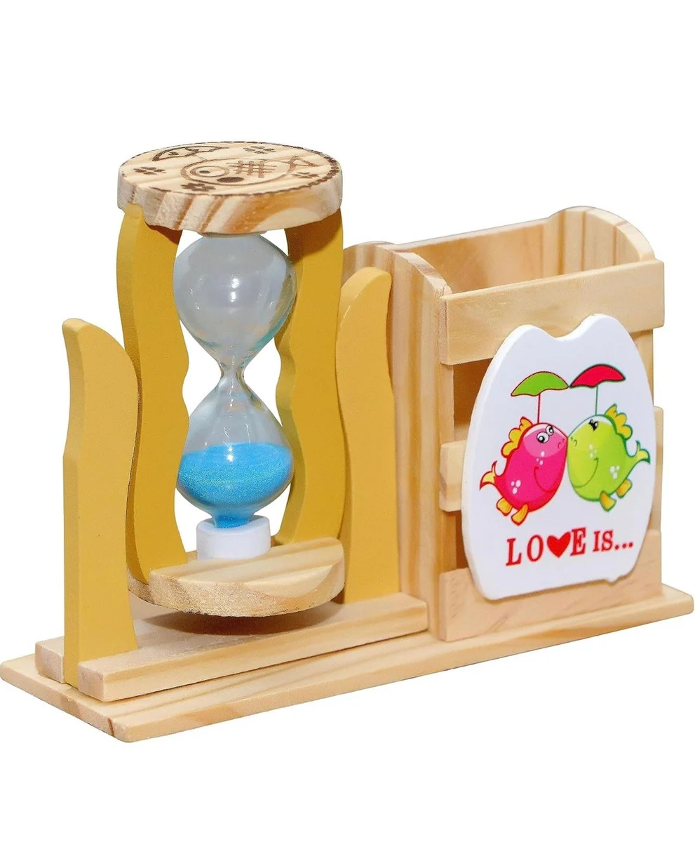 Hourglass Pen Stand