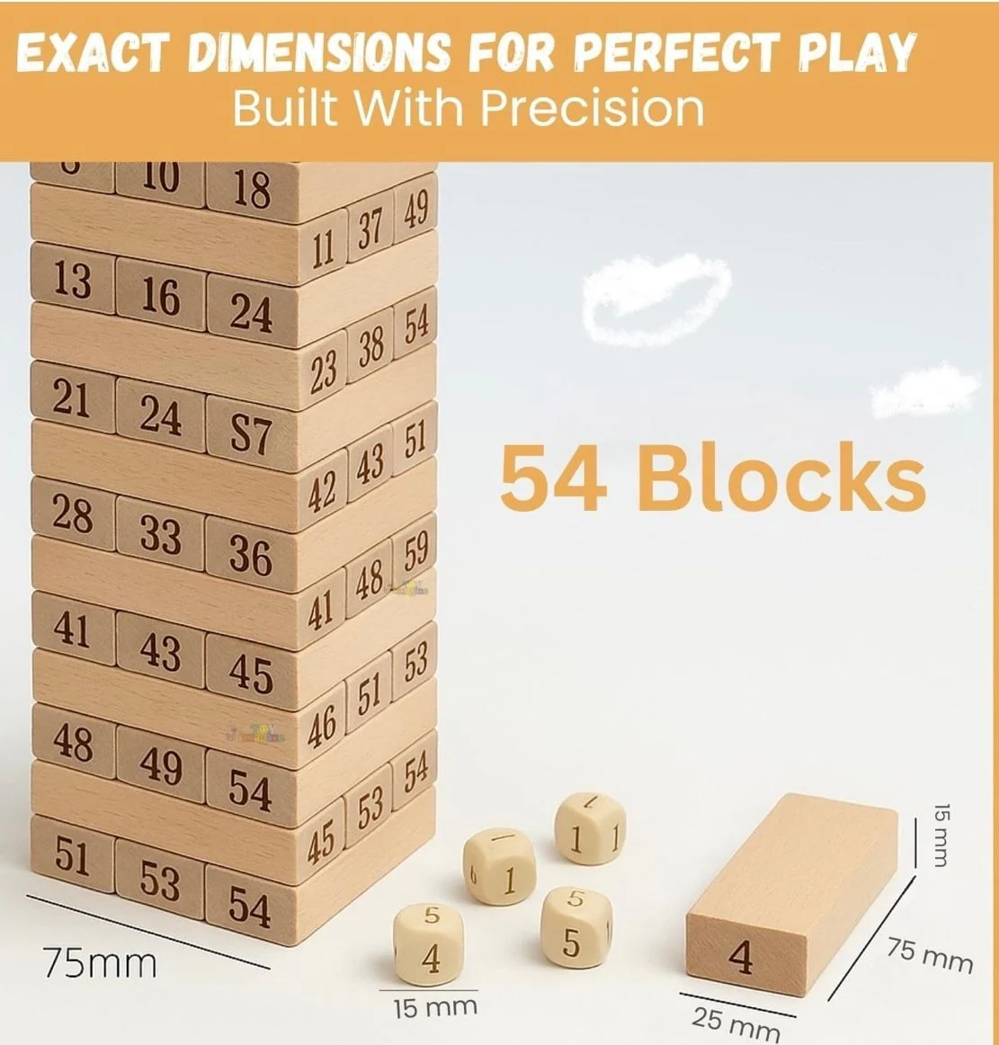 Jenga Blocks (Big) – photo 3