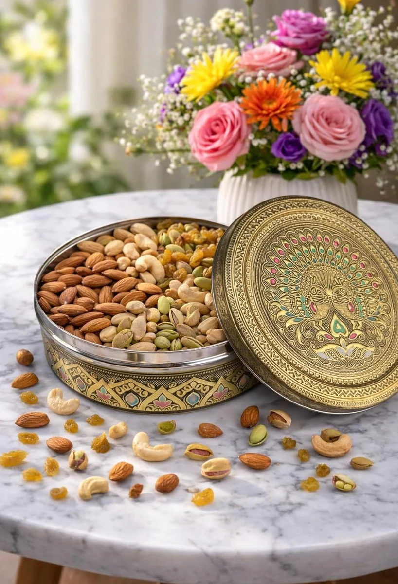 Meenakari Tiffin Box – photo 3