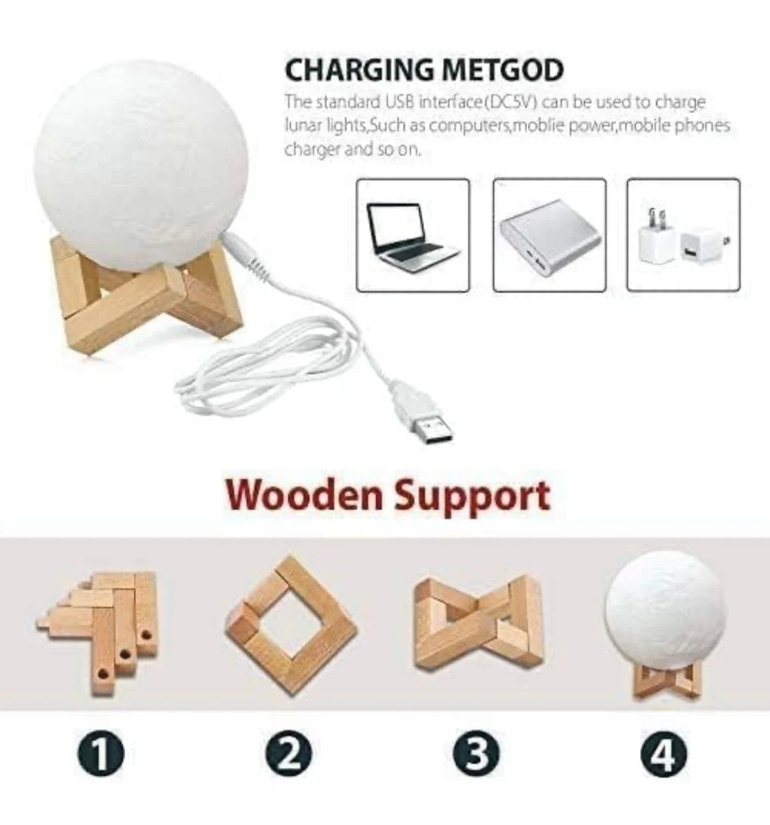 Moon Lamp – photo 3
