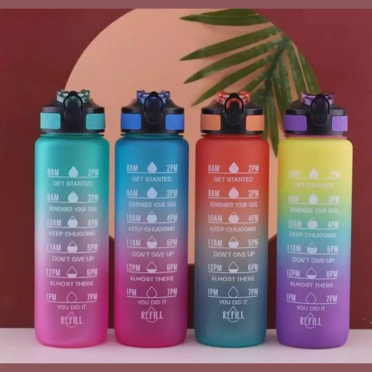 Motivational Water Bottle (900 ml) — photo 1