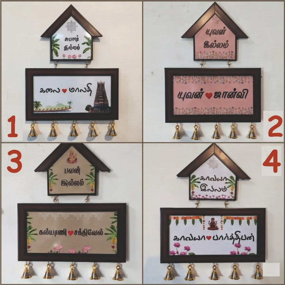 Customised Family Name Board — photo 3