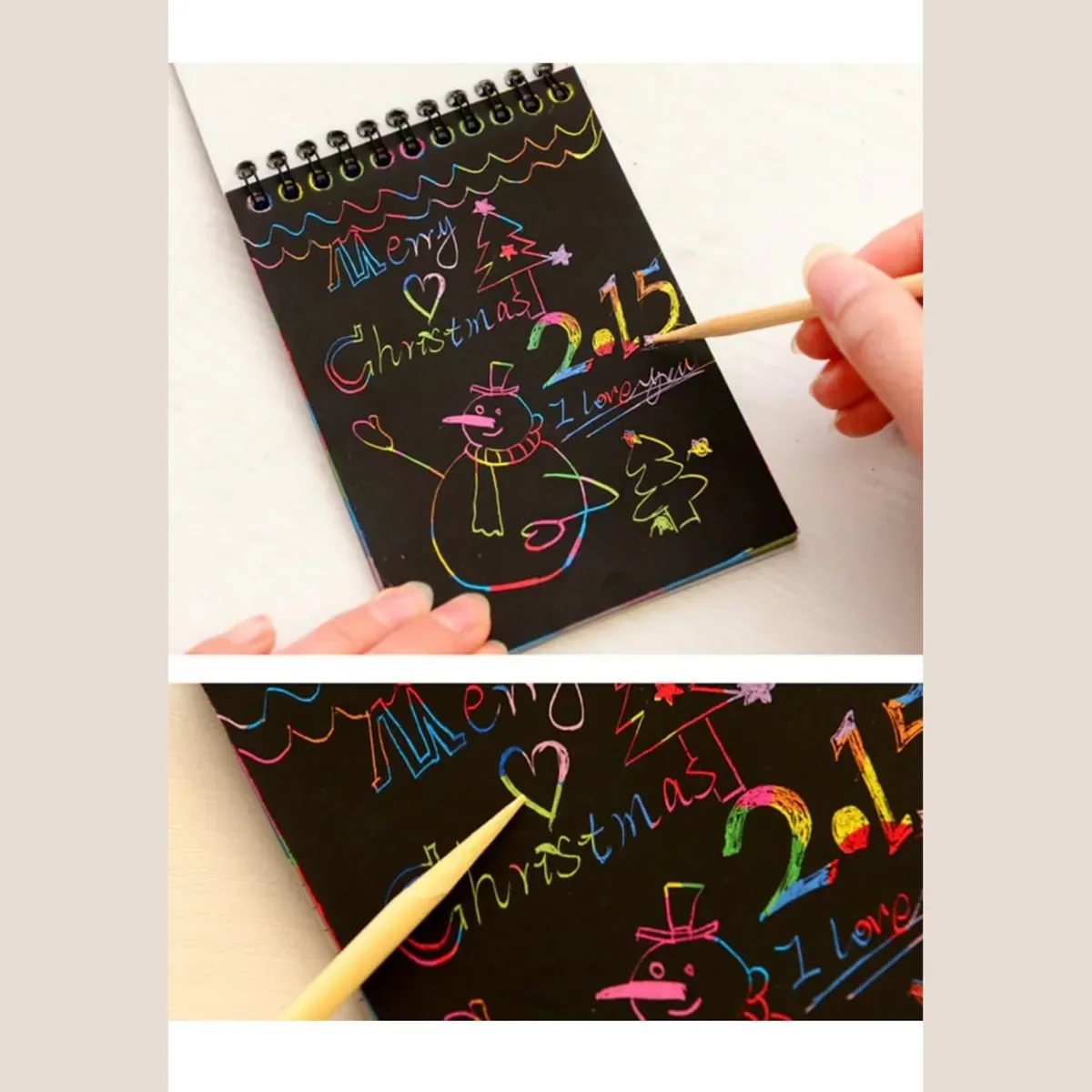Rainbow Scratch Note — photo 3