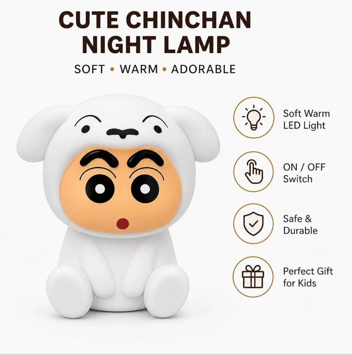 Shinchan Night Lamp – photo 3