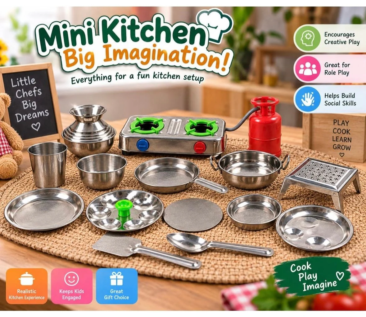 Steel Kitchen Set – photo 3