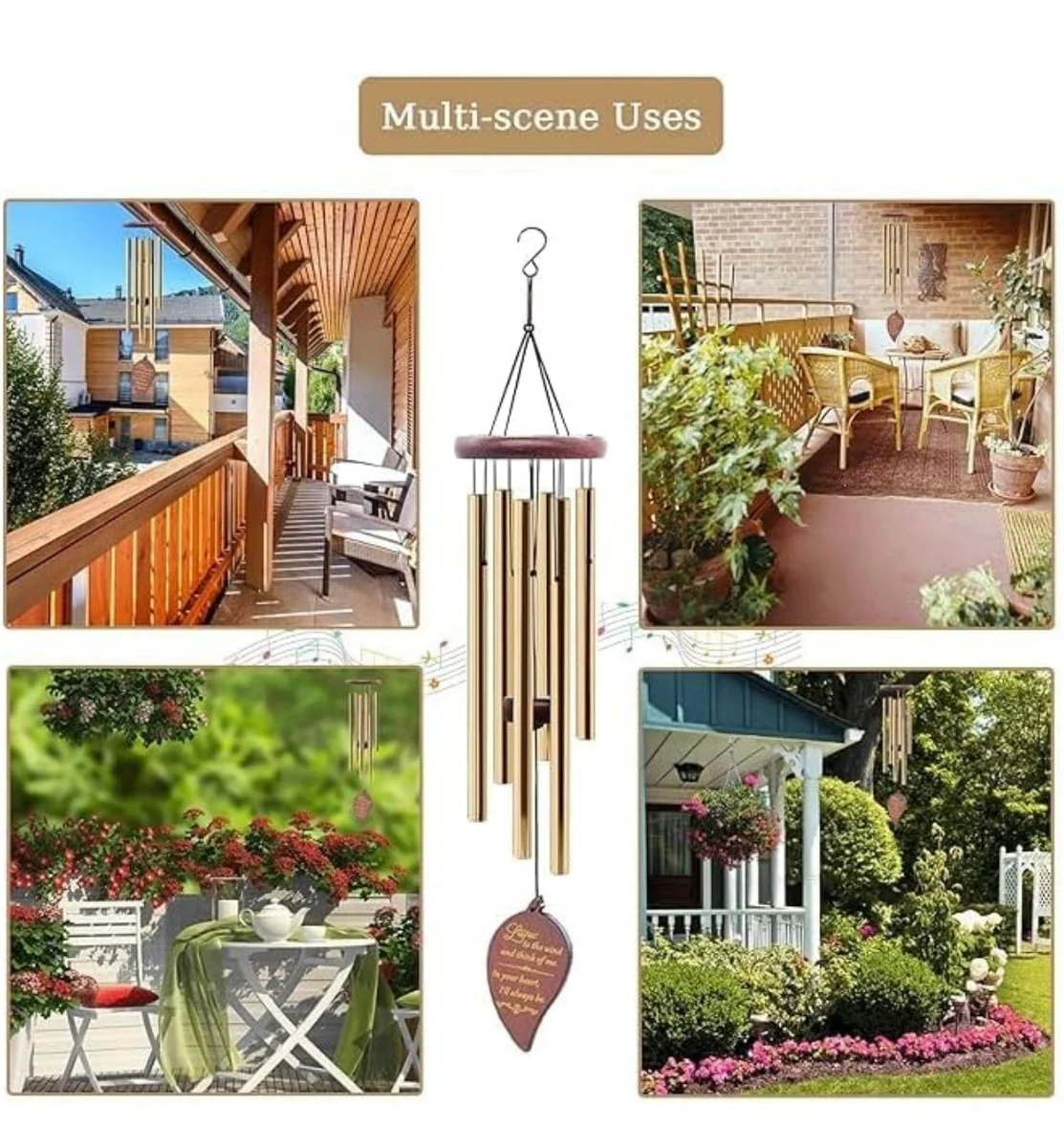 Tube Wind Chimes – photo 3