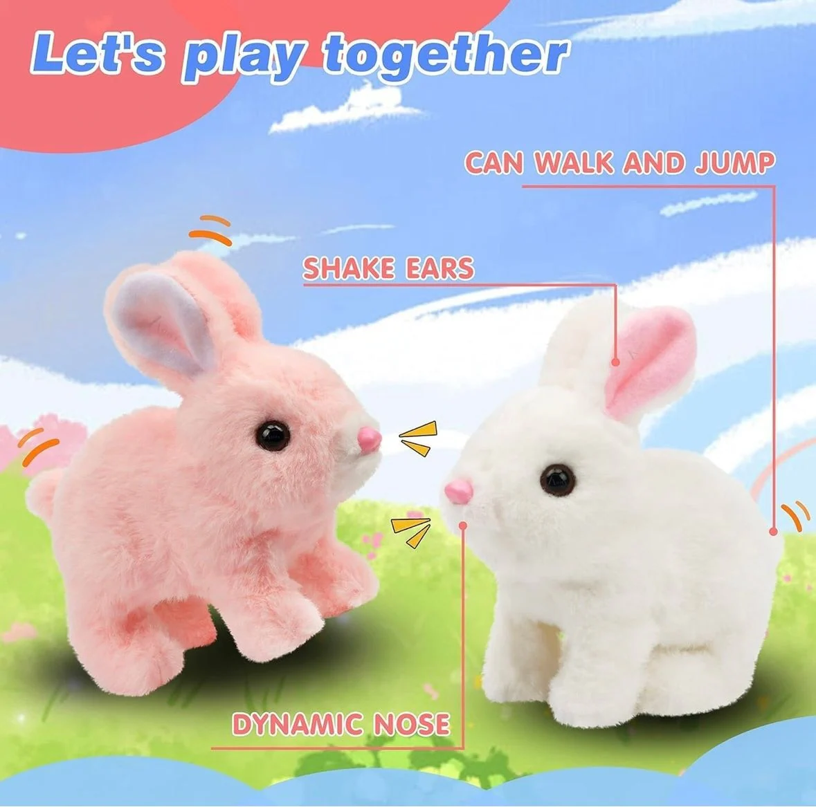 Walking Rabbit Toy – photo 2