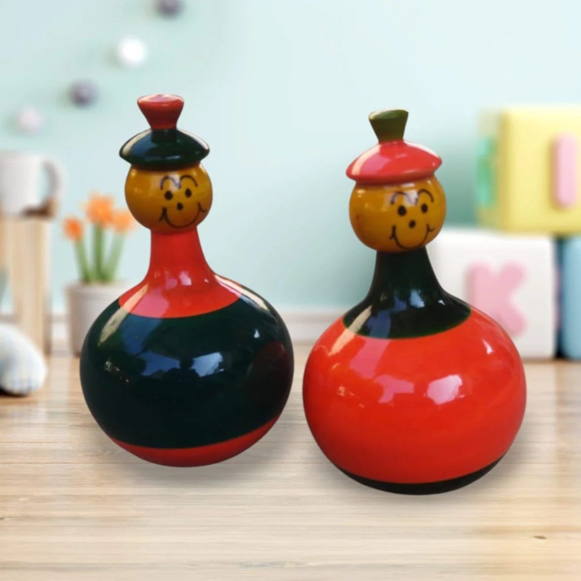 Wooden Balance Doll