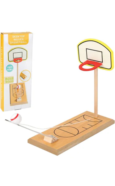 Wooden Basketball Game