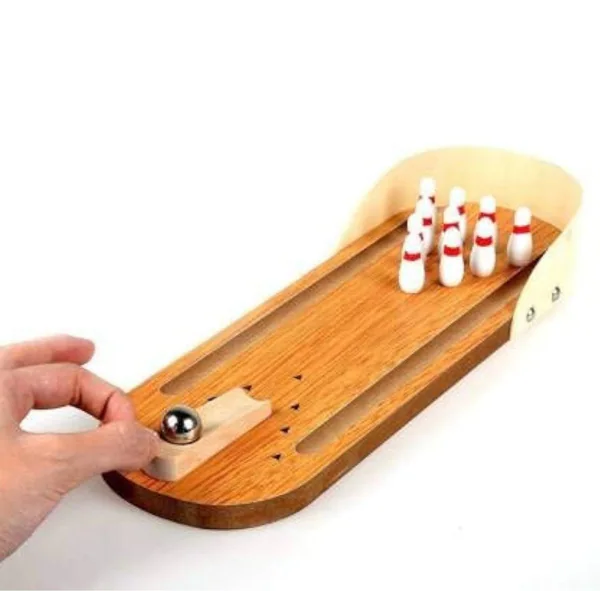 Wooden Bowling Game