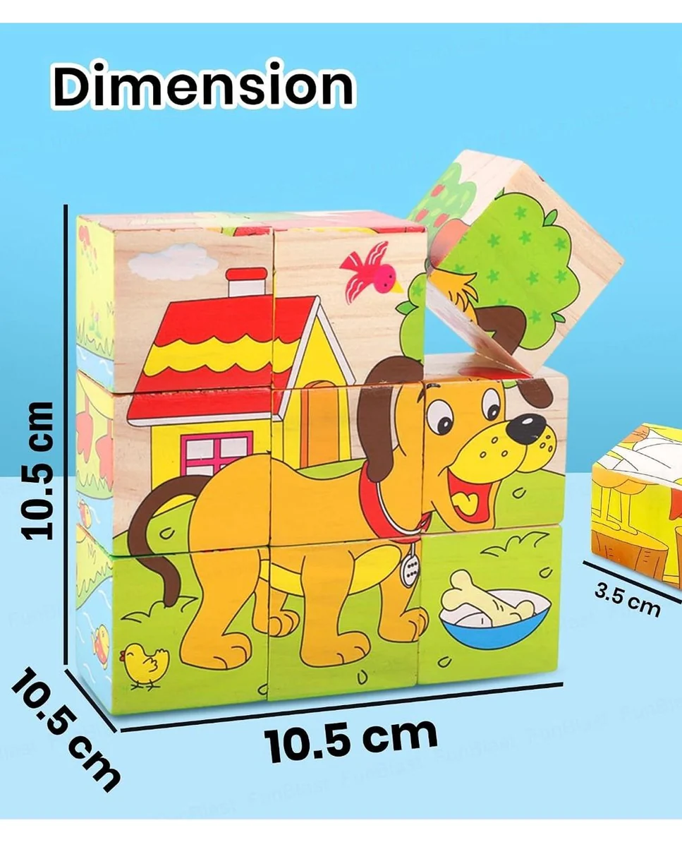 Wooden Cube Puzzle – photo 3
