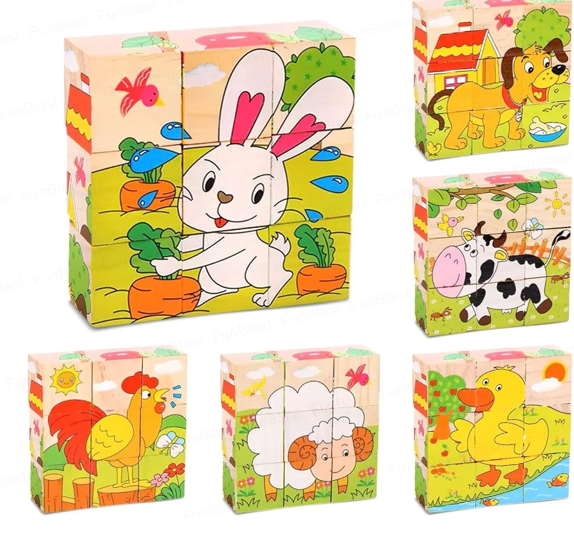 Wooden Cube Puzzle – photo 4