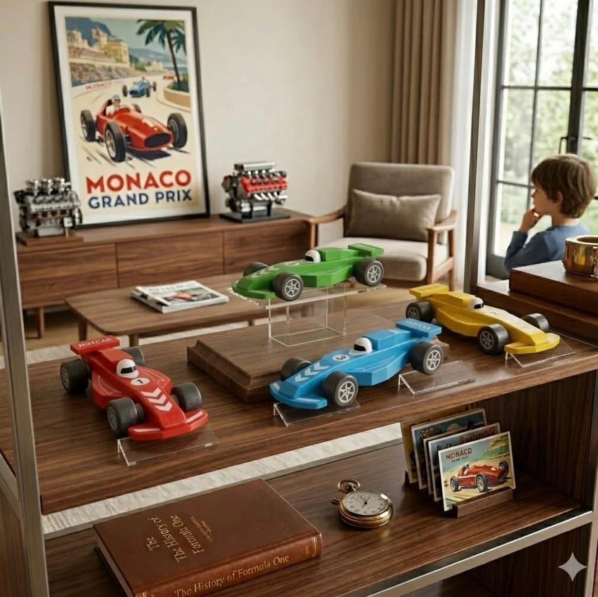 Wooden F1 Car – photo 3