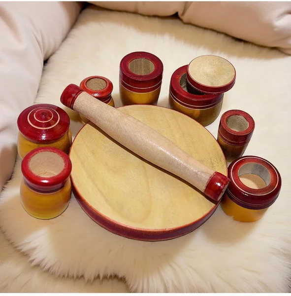 Wooden Kitchen Set