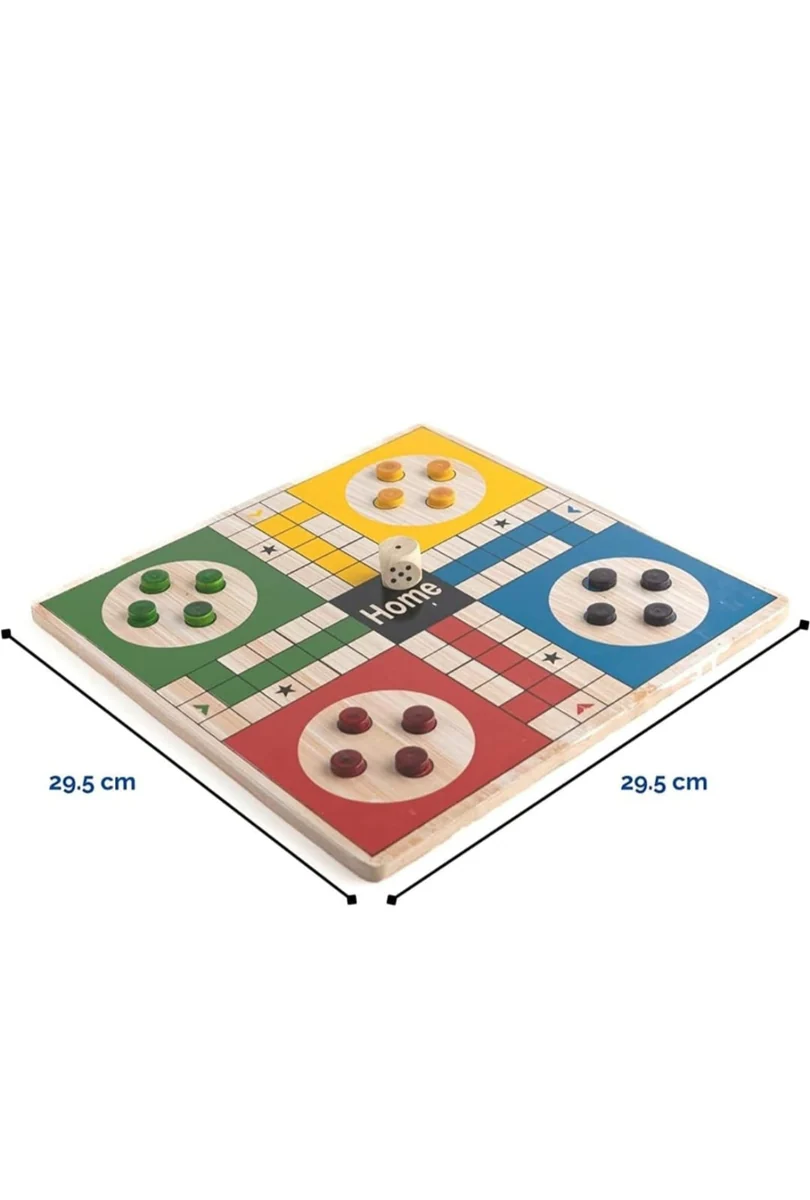 Wooden Ludo Game