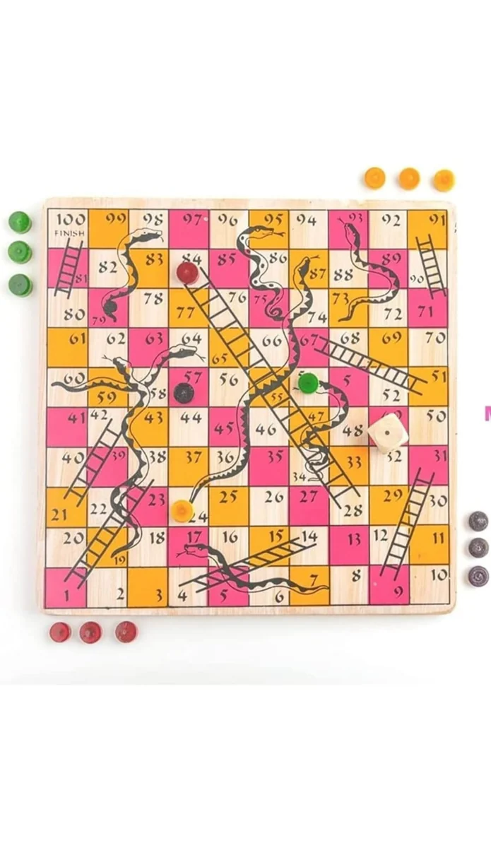 Wooden Ludo Game – photo 2