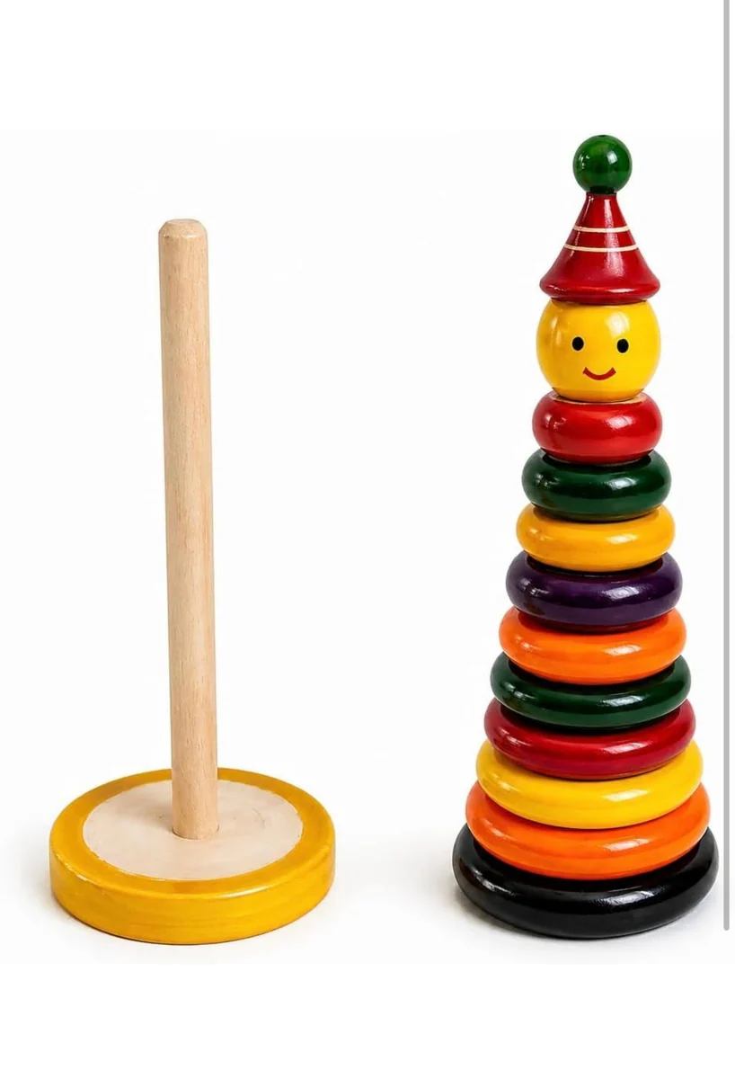 Wooden Ring Stacker – photo 2