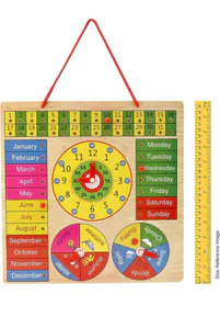 Wooden Seasonal Calendar