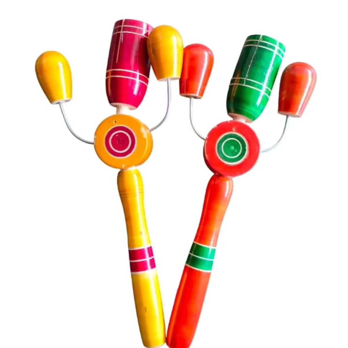 Wooden Tic Tic Rattle