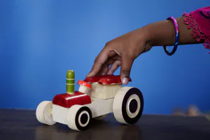Wooden Tractor Toy – photo 2