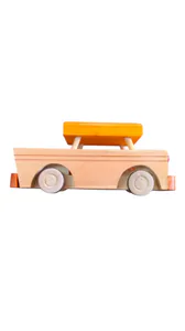 Wooden Vintage Fiat Car – photo 2