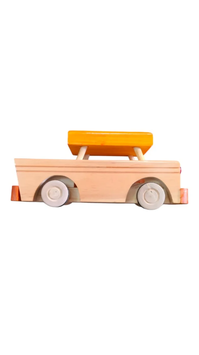 Wooden Vintage Fiat Car – photo 2