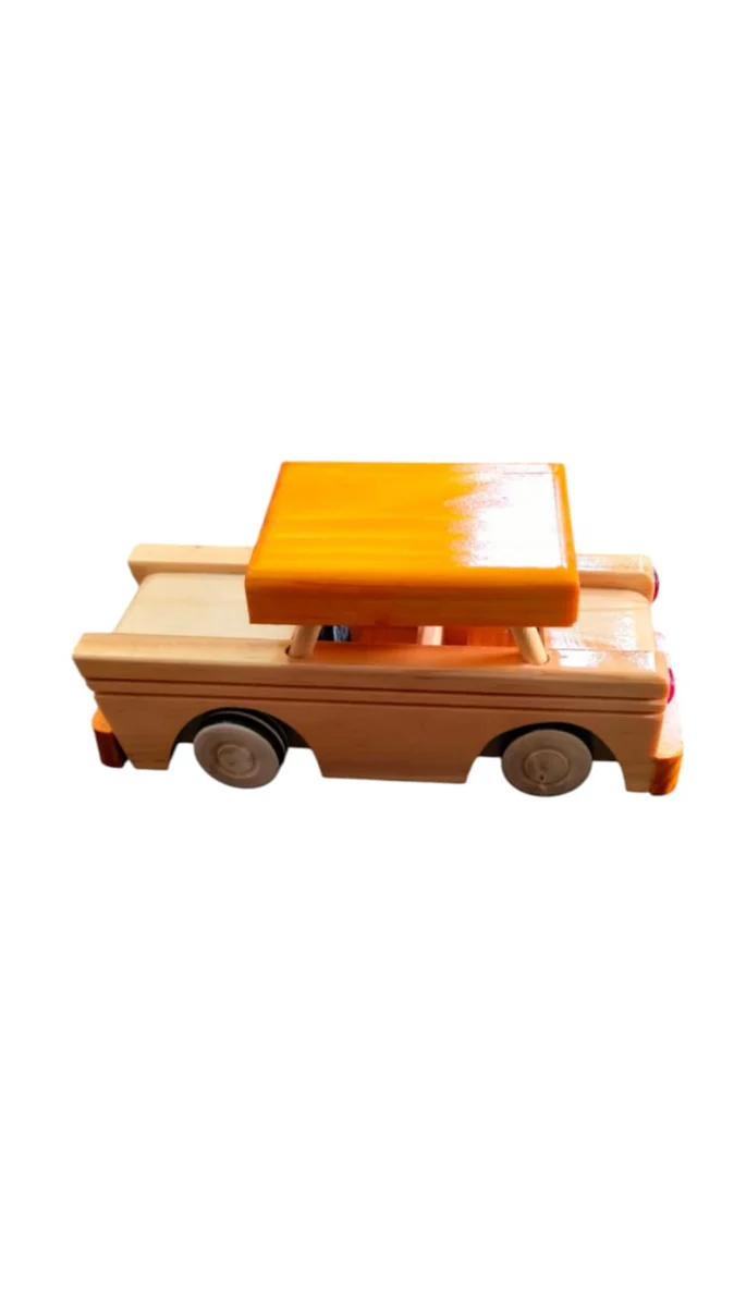 Wooden Vintage Fiat Car – photo 3